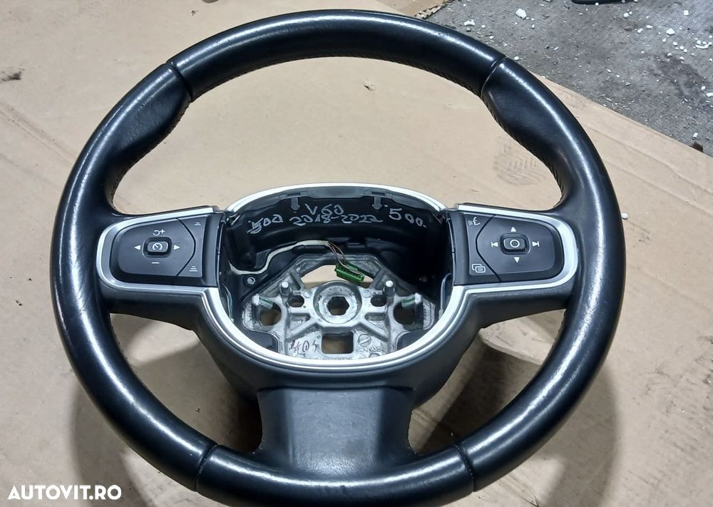 Volan piele cu comenzi VOLVO V60, S60 an 2018-2024 - 1