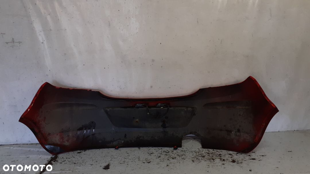 + ZDERZAK TYŁ TYLNY DO OPEL CORSA D Y547 CZERWONY 3D 3 DRZWI HB - 6