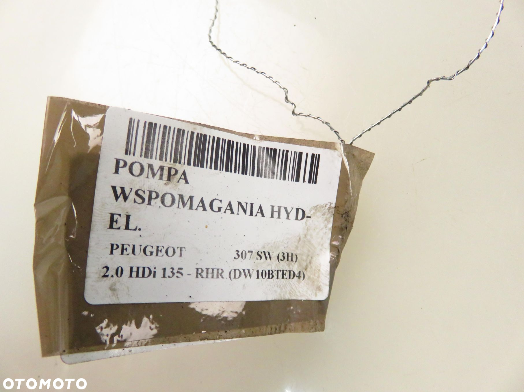 POMPA WSPOMAGANIA PEUGEOT 307 SW (3H) 9654150980 A5093403K - 10