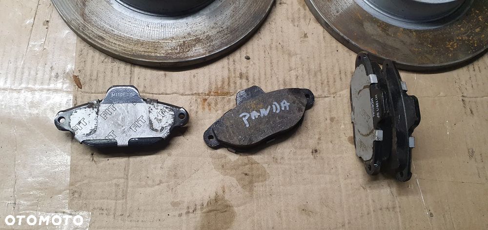 Tarcze hamulcowe klocki przód przednie Fiat Panda II Jak nowe!!! - 4