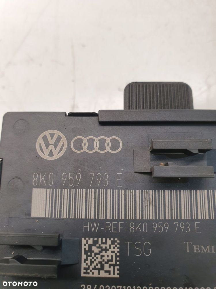 MODUŁ STEROWNIK DRZWI AUDI A4 B8 A5 Q5 8K0959793E - 3