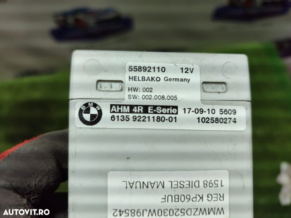 MODUL TRACTARE + SUPORT DE MODUL + MODUL COLOANA DIRECTIE ELECTRICA MINI COOPER S R56 LCI 2011 1.6 BENZINA 3 USI Hatchback / 2010-2013 / MINI COOPER D ALL4 Countryman R60 2010 1.6 DIESEL / HATCHBACK 2010-2016 / COD OEM 9221180 / 61359221180 / 55892110 / 61359805654 / 9805654 / 6906013 - 8