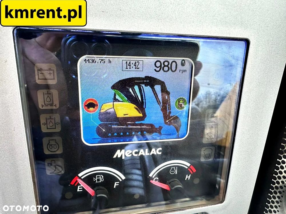 Mecalac 10 MCR KOPARKA GĄSIENICOWA 2015R. | JCB 8085 MECALAC 8 MCR - 23