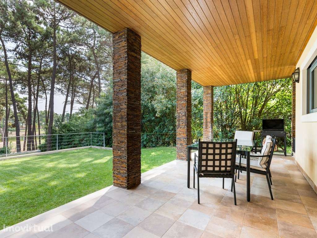 Moradia T5 na Herdade da Aroeira: Primeira Linha de Golfe com Vista... - Grande imagem: 5/28