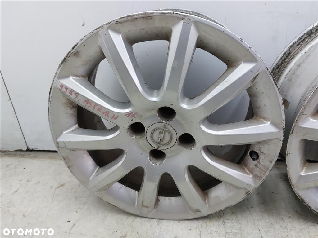 Alufelgi FELGI ALUMINIOWE Opel Astra H III ZAFIRA B6.5X16 4X100 ORYGINAŁ - 13