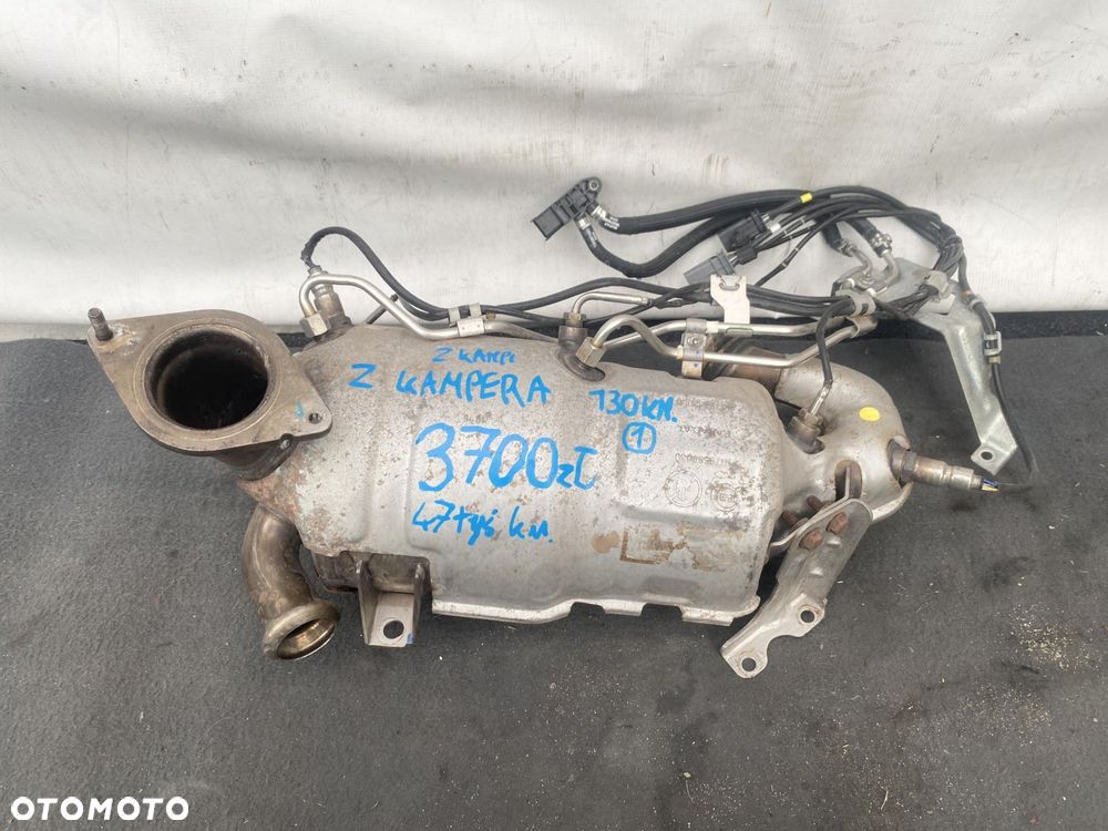 FIAT DUCATO 2.3 130KM. 17- FILTR CZĄSTEK STAŁYCH DPF 47tyś. km. 1379538080 - 1