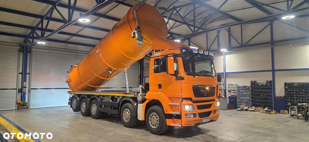 MAN TGS 50.480 Euro5 asenizacyjny 10x4 beczka WUKO cysterna - 4