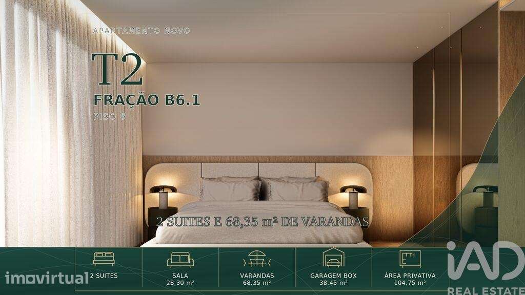 Apartamento T2 em Gondomar (São Cosme), Valbom e Jovim de 104,00 m2