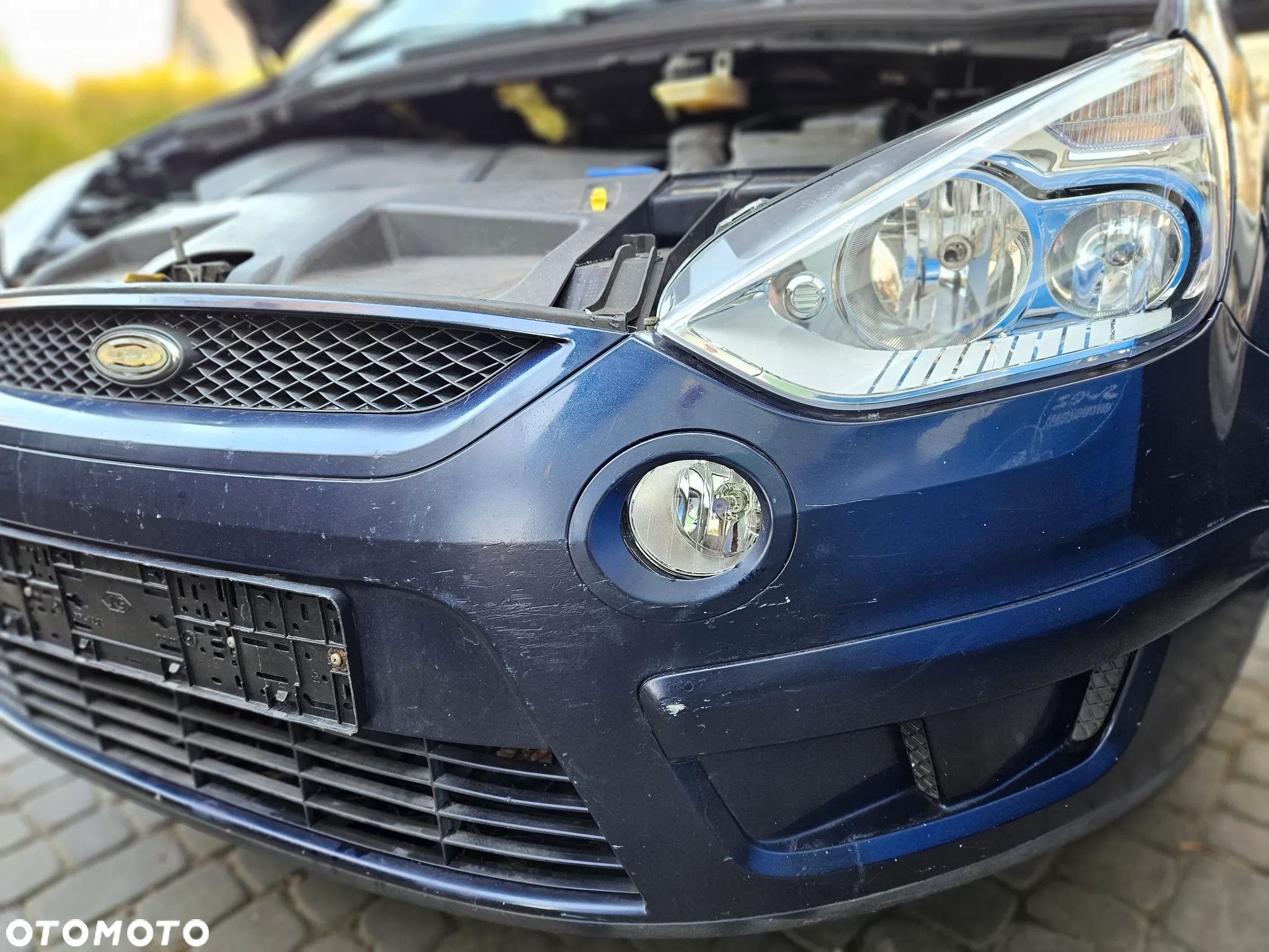 Ford S-Max zderzak przód przedni grill E6 - 3
