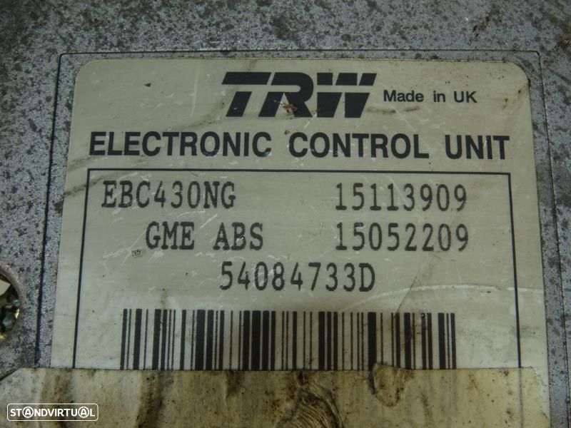 Abs Opel Vectra C (Z02)  12773671 / 15052209 / 54084733D / 15113909 - 8