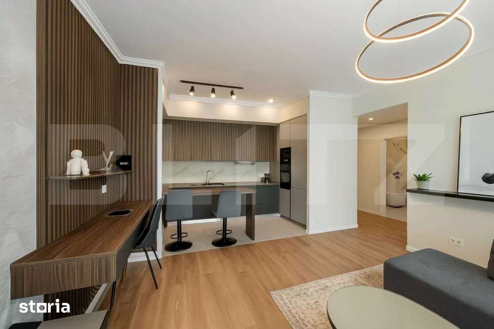 Apartament 2 camere, 54 mp, parcare subterana, zona Blumana — fotografia 1