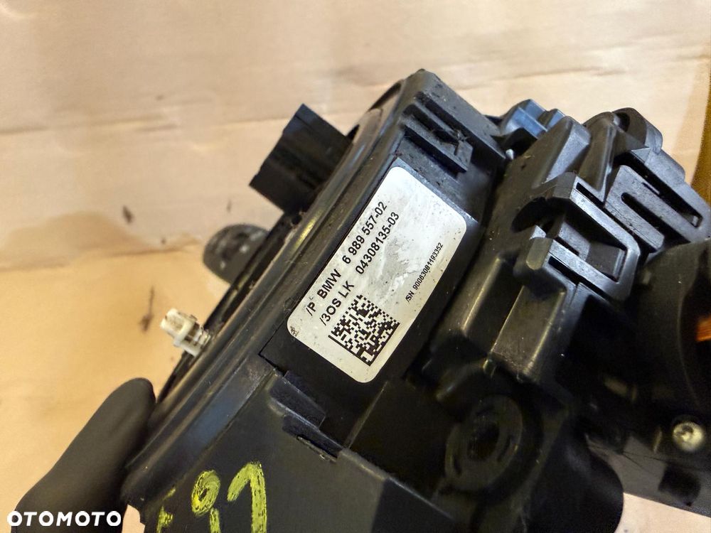 Przełącznik zespolony taśma świateł wycieraczek BMW E90 E91 6989557 - 3