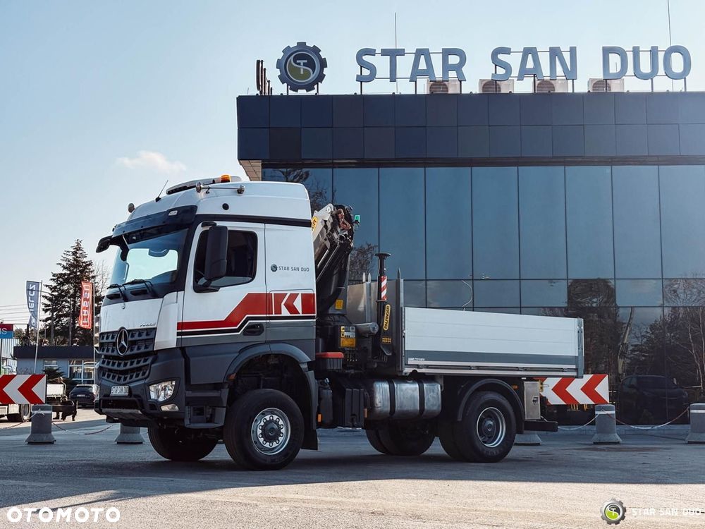 Mercedes-Benz AROCS 1851 4x4 PALFINGER PK 20002 HDS Żuraw Crane Kran - 9