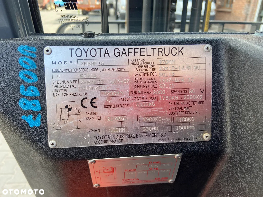 Toyota 7FBMF35 - 31