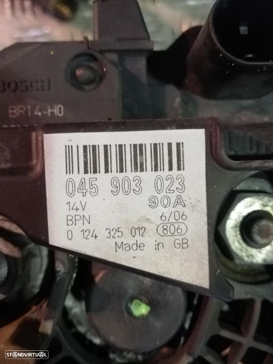 Vw polo 1.4 TDI BNV (Ibiza, Fabia) - alternador, compressor ac, motor arranque. - 5