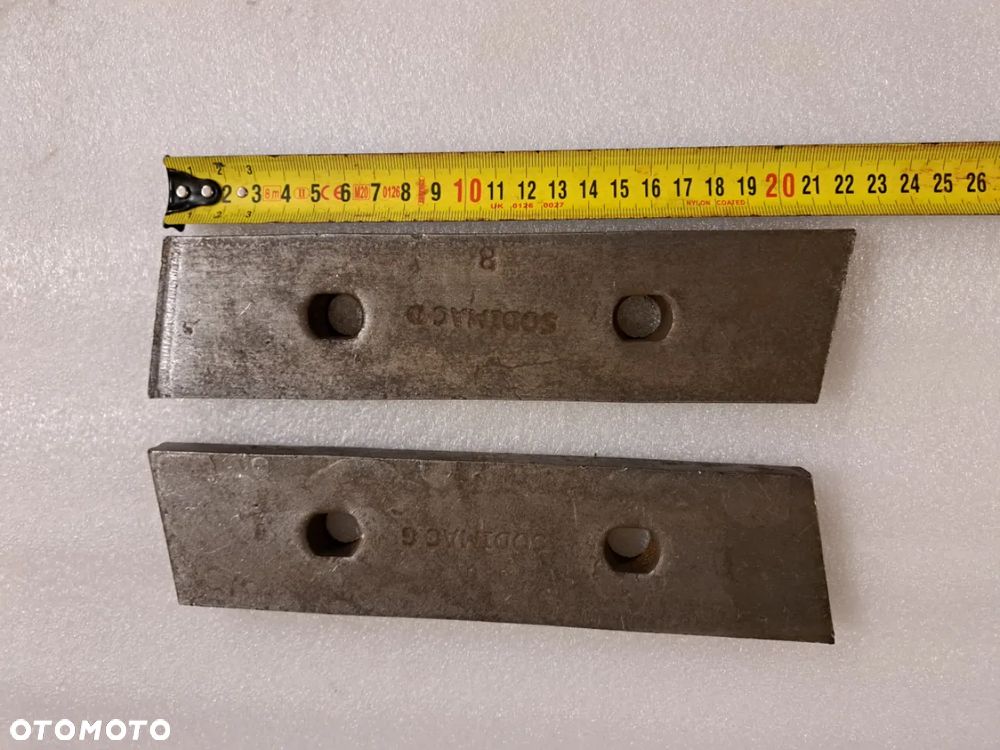 Nóż, Noże do Rozrzutnika Obornika SODIMAC Oryginał. - 3