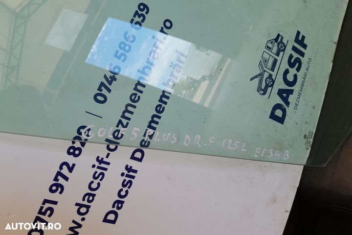 Geam usa fata dreapta 43R-001025 43R-001025 Volkswagen VW Golf 5 [200 - 2