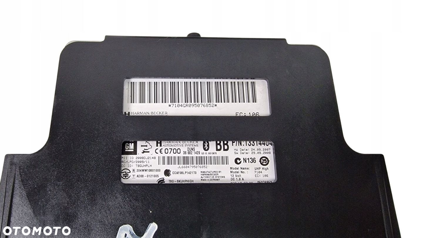 OPEL INSIGNIA A DVD 800 NAVI RADIO NAWIGACJA KOMPLETNA 13326453 13223793 - 2