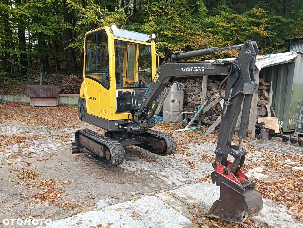 Volvo EC20B / 2006r / 3500 mtg / Rozsuwane podwozie / 2 prędkości / Stan bdb / minikoparka mini koparka obrotowa