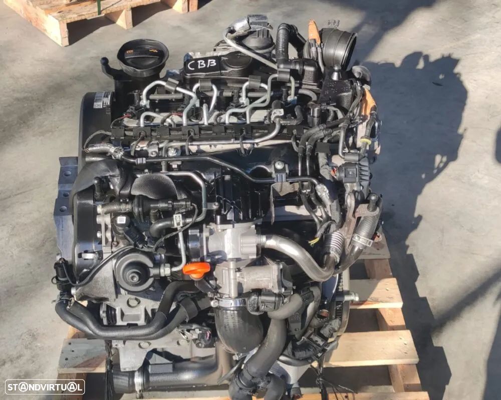Motor usado CBB VW GOLF VI 6 2.0 TDI 170CV PASSAT JETTA TIGUAN EOS - 1