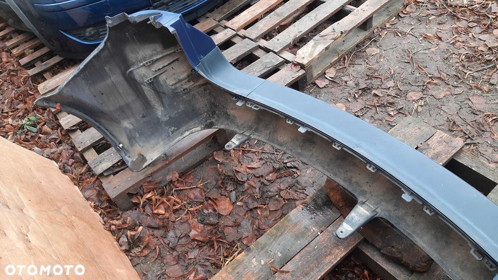 Lak. ov460 Renault Megane 2 II kombi zderzak tylny tył granatowy - 6