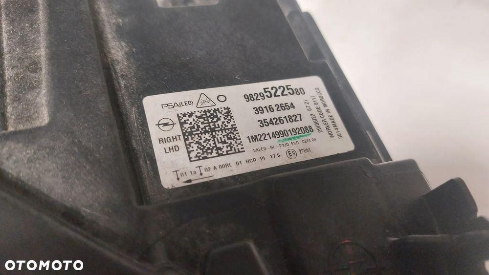 LAMPA PRAWY PRZÓD PRAWA PRZEDNIA OPEL CORSA F 19-23 FULL LED SLASK WYSYLKA - 5