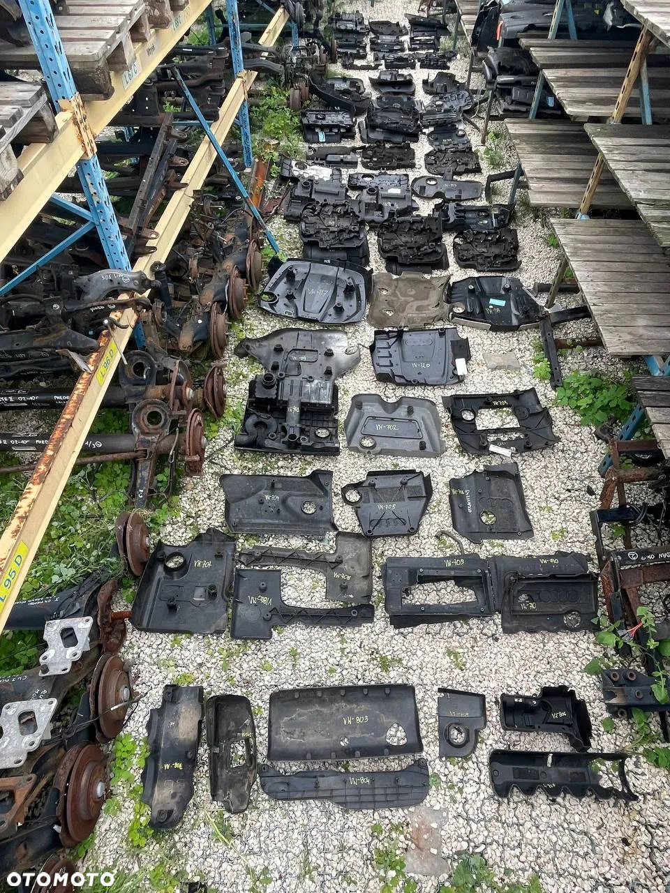 POKRYWA MASKOWNICA  SILNIKA VW VOLKSWAGEN AUDI SEAT SKODA - 5