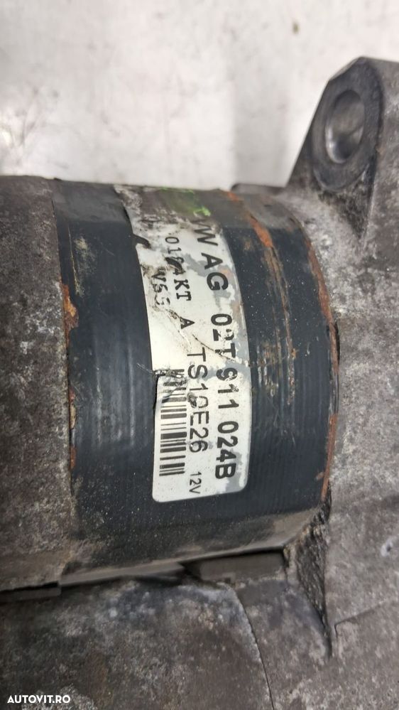 Electromotor 1.4 benzina 02t911024b Volkswagen VW Polo 4 9N [2001 - 2 - 3