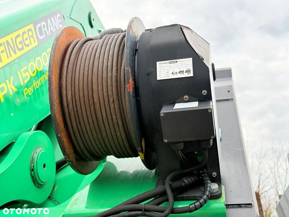 Mercedes-Benz * HDS Palfinger 150002 + FLY JIB PJ 170 * Mercedes Actros 8x6 * Dźwig * 40 TON * Wyciągarka * 35 Metrów * Kosz * - 37