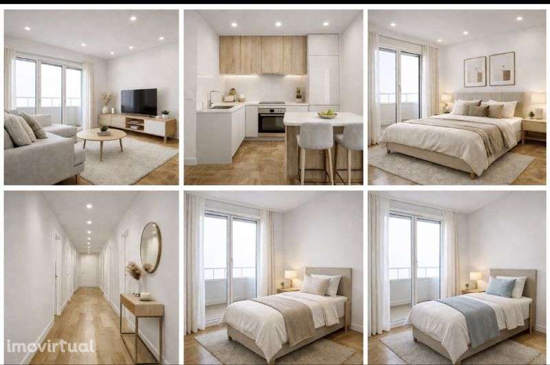 Apartemento T3 , totalmente renovado , centro de alverca. - Grande imagem: 3/5