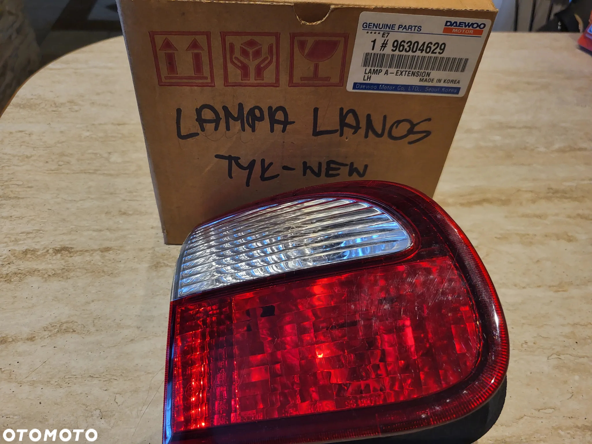 LAMPA TYŁ Tylna WEWNĘTRZNA LEWA Daewoo Lanos hatchabck - 5