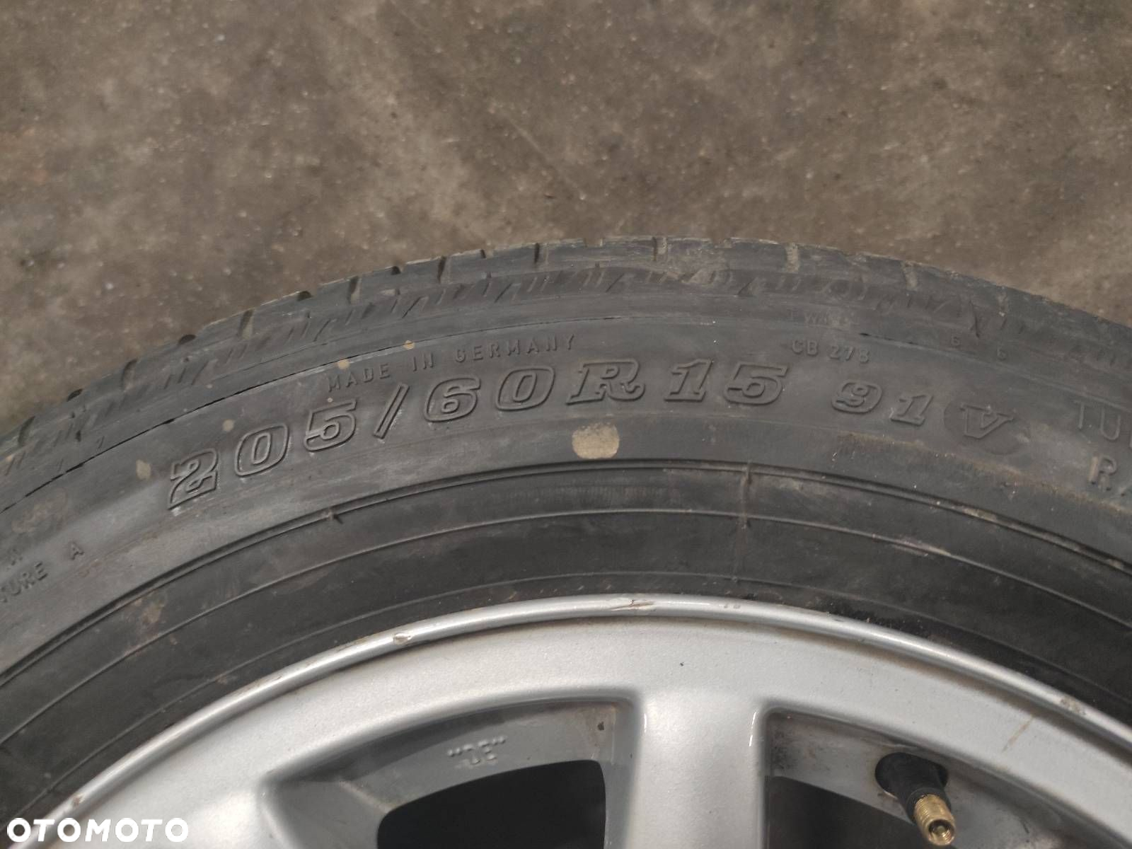 KOŁO ZAPASOWE ZAPAS 205/60R15 DUNLOP SPORT D8 M2 2004 - 9