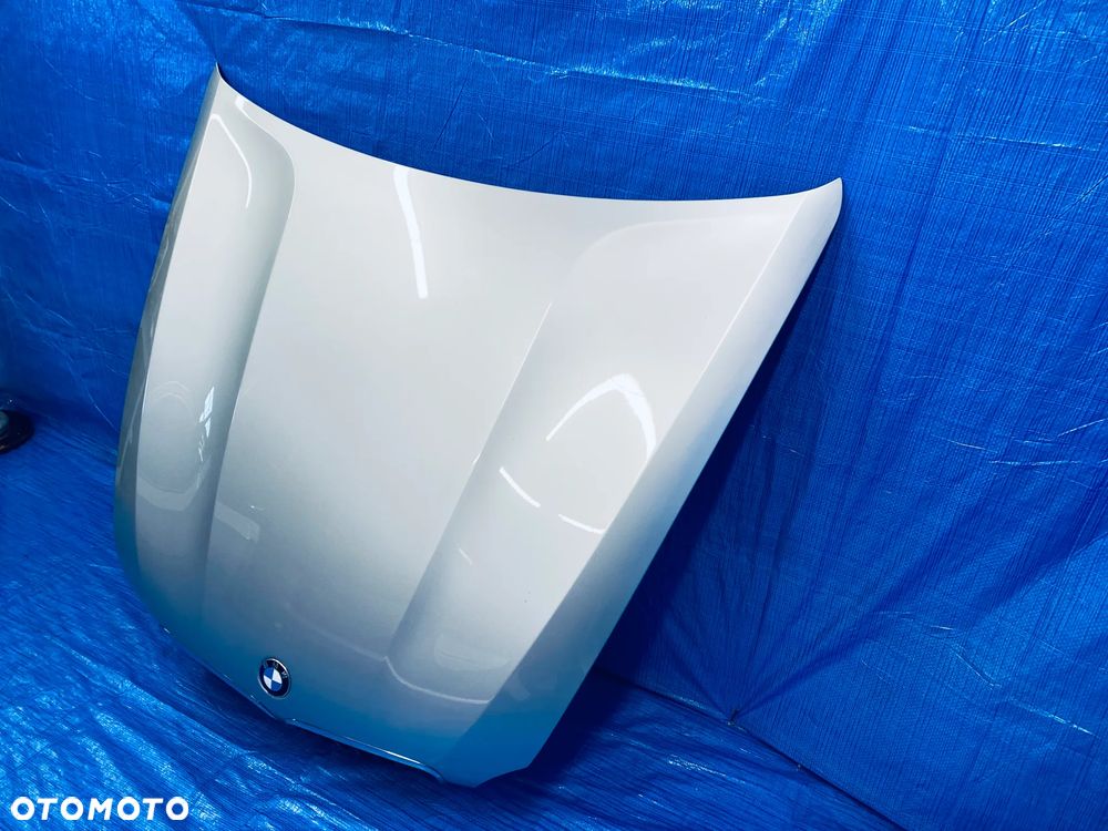 MASKA POKRYWA SILNIKA GRILL BMW X5 E70 X6 E71 LIFT ; SREBRNA LAKIER TITANSILBER 354/7 ORYGINAŁ - 6