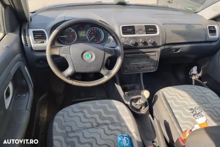 plansa ceasuri  bord caseta de directie motoras stergatoare geam Skoda Roomster motor 1.9tdi bls dezmembrez - 5
