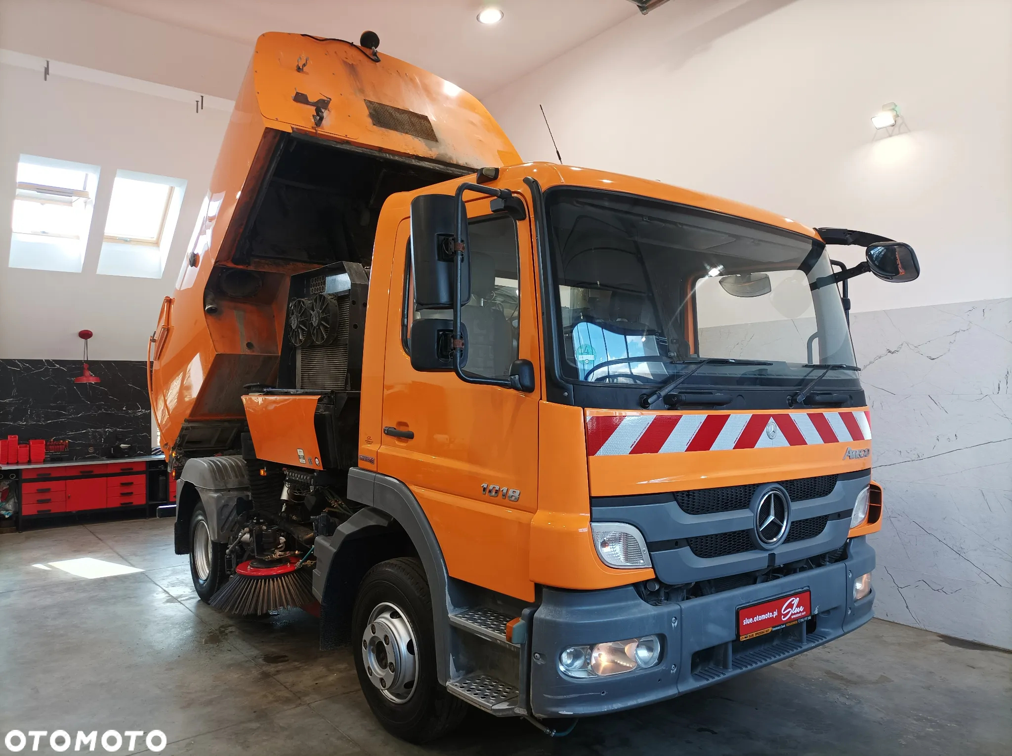 Mercedes-Benz Atego 1524 Zamiatarka Bucher Euro 5 EUnited PM10 Szczotki L/R 2 Silniki - 6