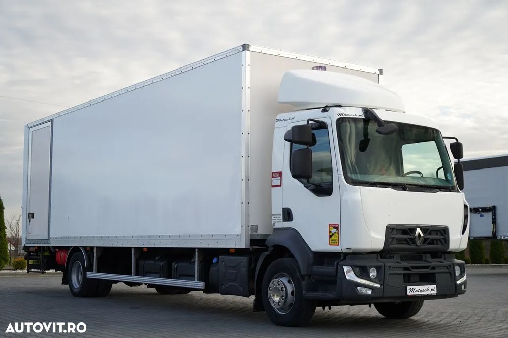 Renault D 210 / 4x2 / CONTAINER / 8,6 M / PODEA RESISTENTĂ / ELEVATOR DHOLLANDIA - 2