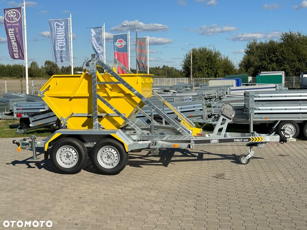 Lorries Przyczepa TPB27-4925 do transportu bębna z kablem - 3