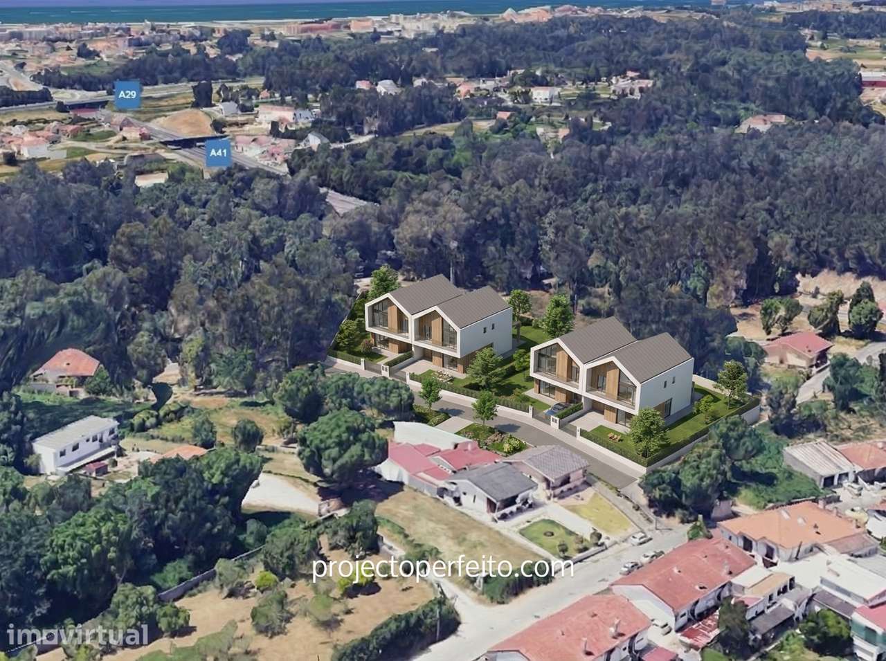Terreno  Venda em Anta e Guetim,Espinho - Grande imagem: 3/9