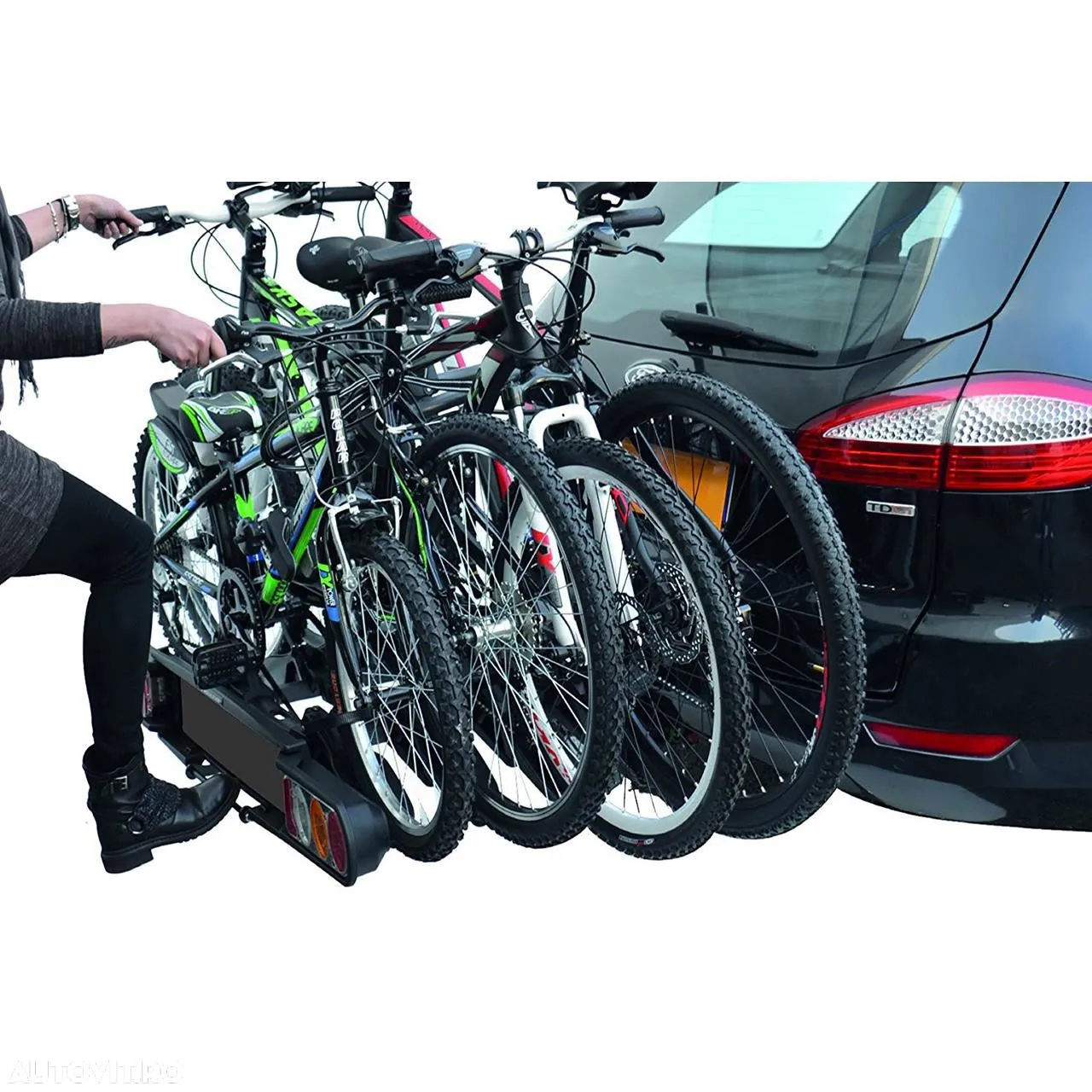 Suport biciclete Peruzzo Pure Instinct 708/4 cu prindere pe carligul de remorcare - pentru 4 biciclete,Nou_Emitem Factura & Garantie, - 2