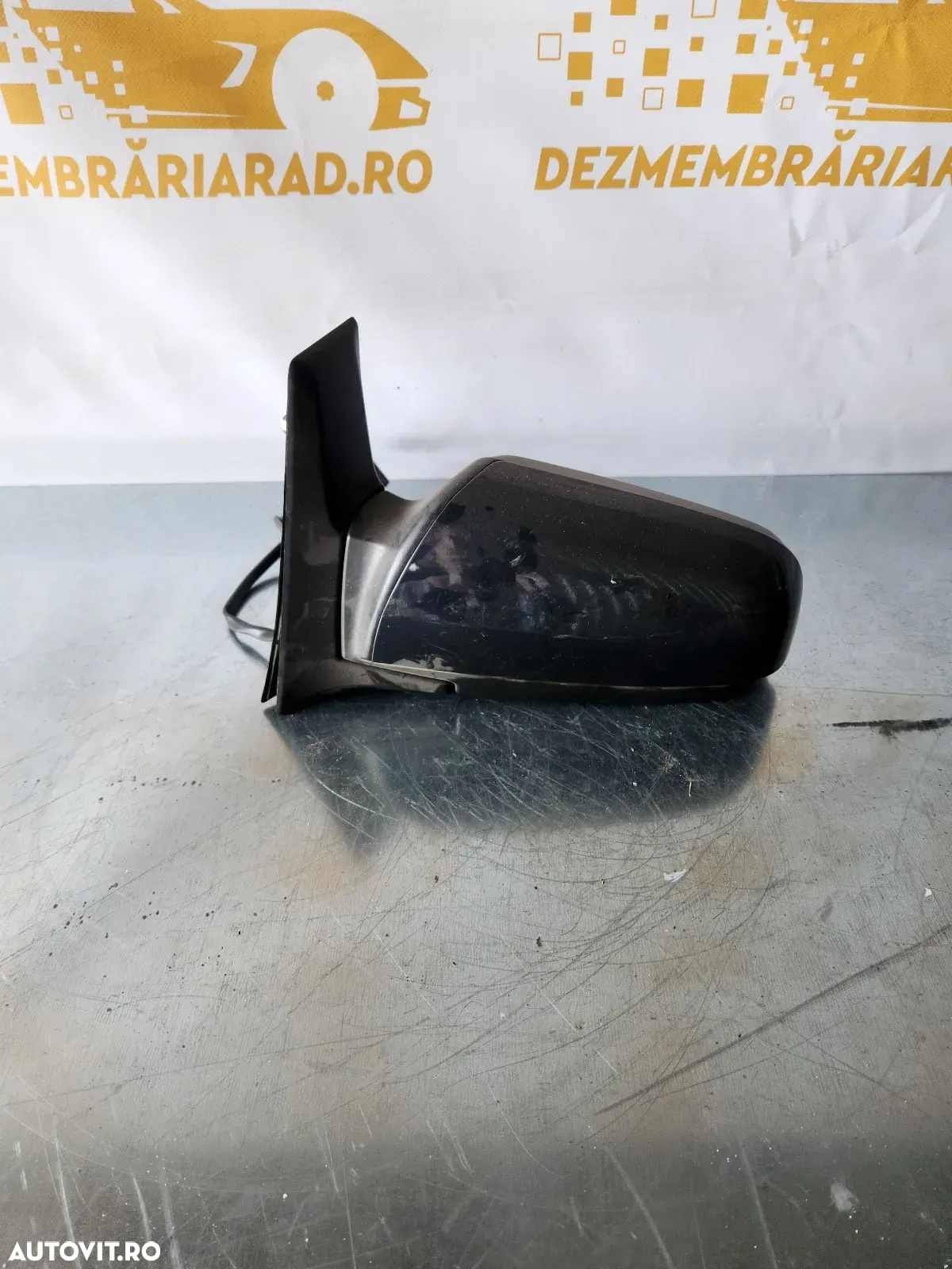 Oglinda Stanga Electrica Opel Zafira B Fara Sticla Cu 5 Fire La Mufa - 4