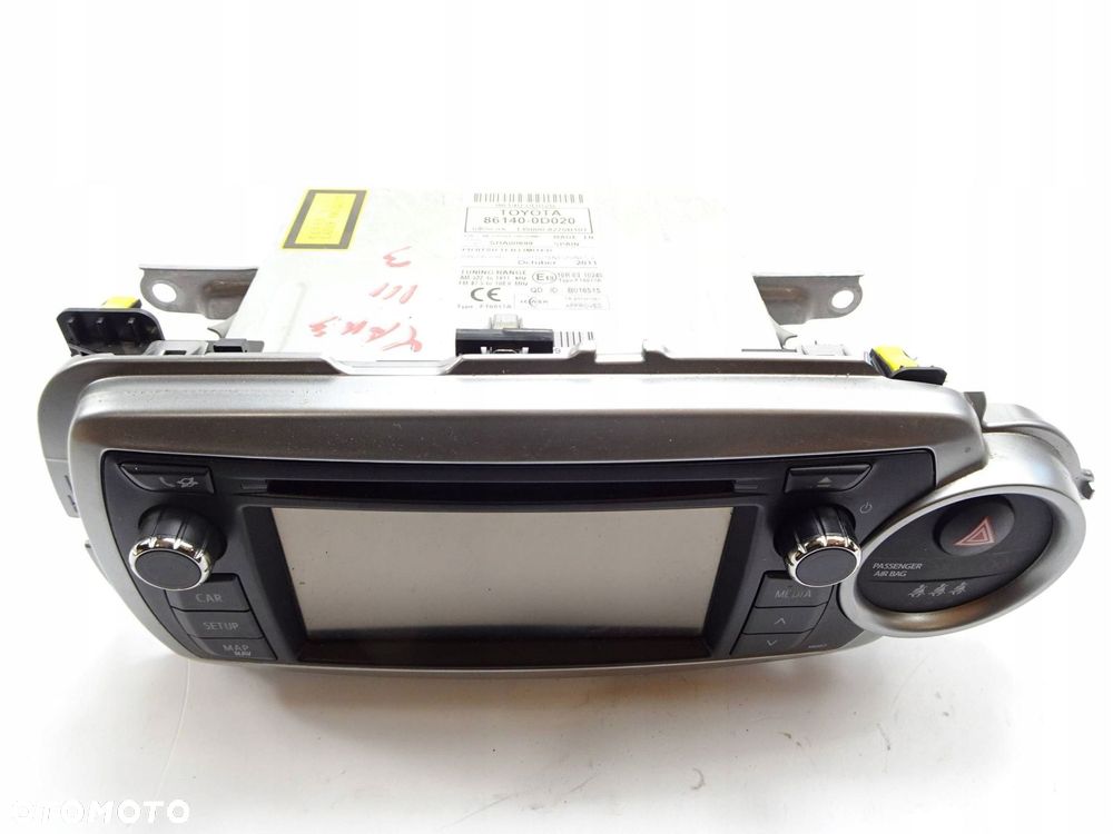 radio toyota yaris iii anglik - 1