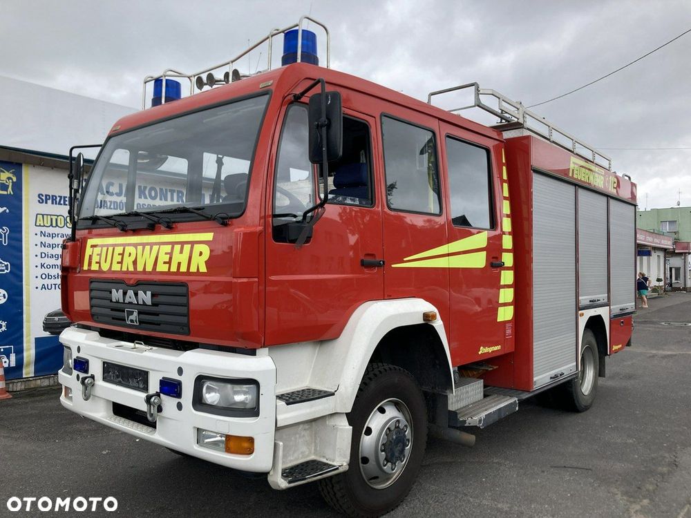 MAN MAN 15,250 Straż pożarna gaśnicza 9-osobowa 4X4 Wóz strażacki 2003 - 22