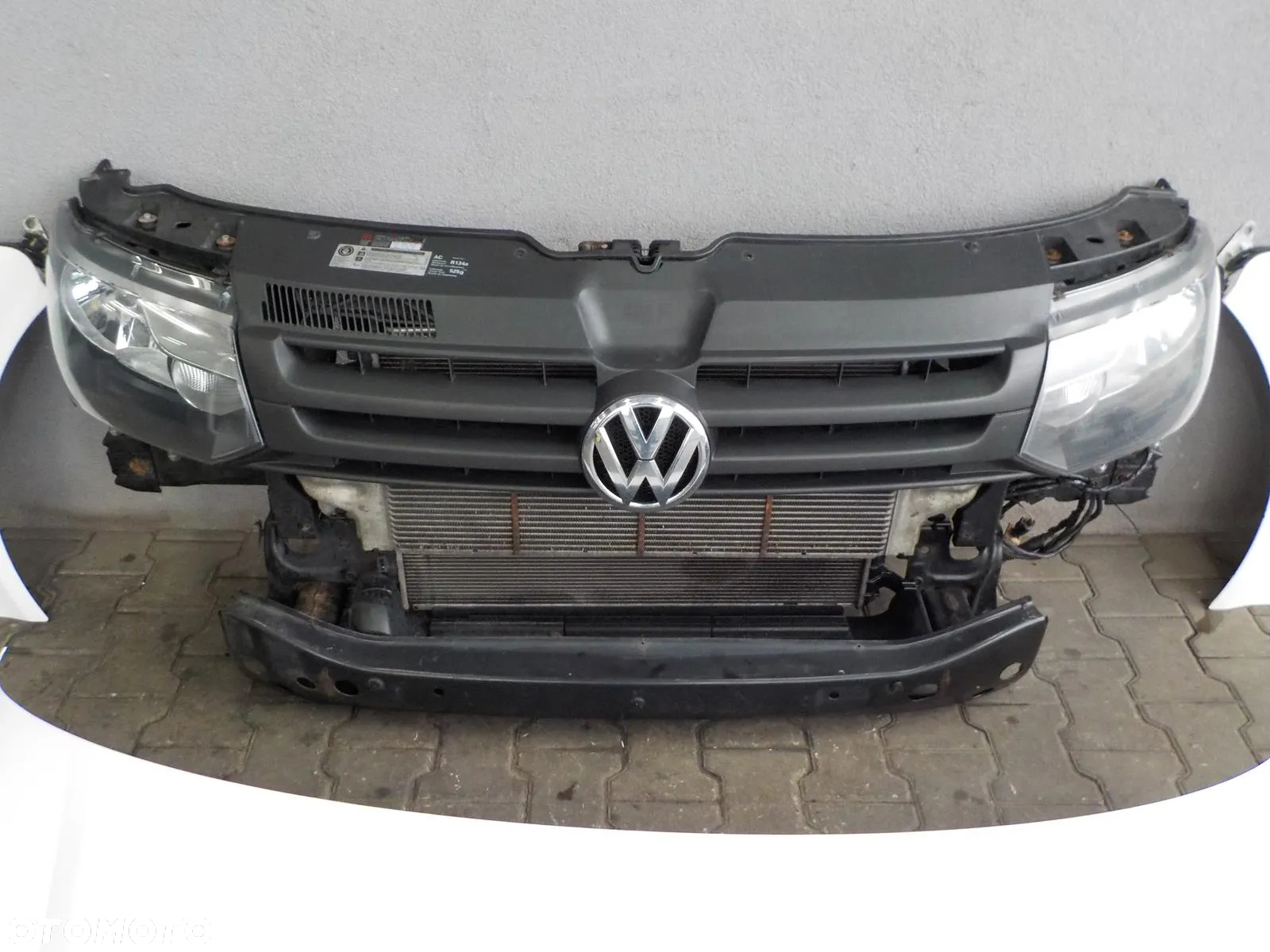 VW T5 LIFT KOMPLETNY PRZÓD MASKA ZDERZAK BŁOTNIKI - 8