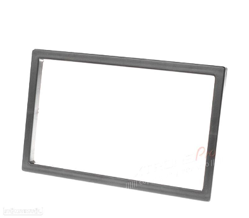 MOLDURA ADAPTADOR PRETO PARA RADIO 2-DIN PARA FORD VW - 4