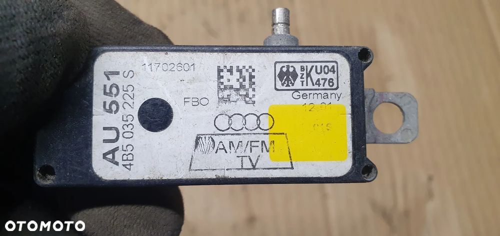 Wzmacniacz anteny Audi A6 C5 4B5035225S - 5