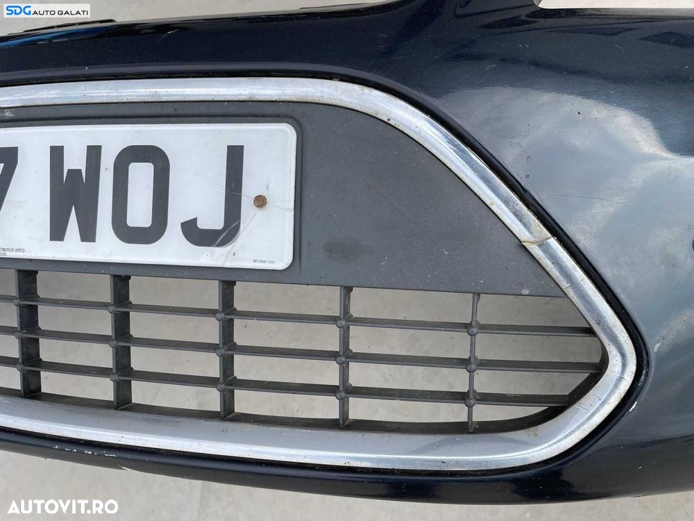 Grila Centrala Inferioara Suport Numar Inmatriculare cu Defect de pe Bara Spoiler Fata Ford Focus 2 Facelift 2007 - 2010 [DZ0031] - 3