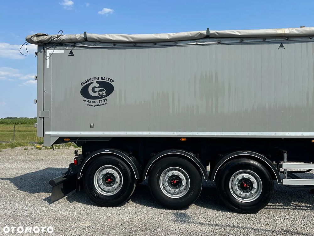 Gras NACZEPA / WYWROTKA / 41M3 / KLAPO- DRZWI / 5950 KG!!! - 15