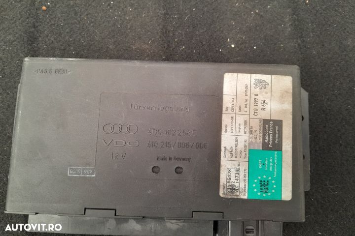 Calculator confort 4B0962258E 4B0962258E Audi A6 4F/C6 [2004 - 2008] - 4