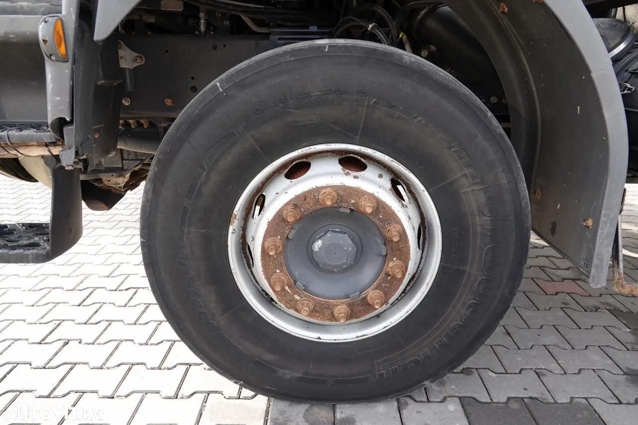 Renault KERAX 410 / 6x4 / BASCULANTE + HDS FASSI F150 / HYDROBURTA / BORDMATIC - 24