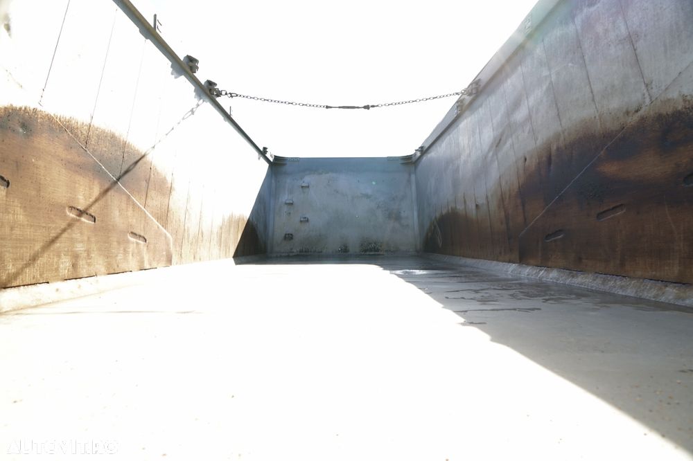 Zaslaw BASCUNĂ ALUMINIU / 35 m³ / 2x AXE RIDICATIVE / AXE SAF - 15